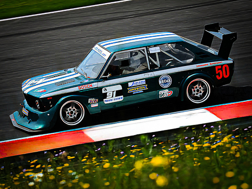 BMW E10 - Rennstrecke