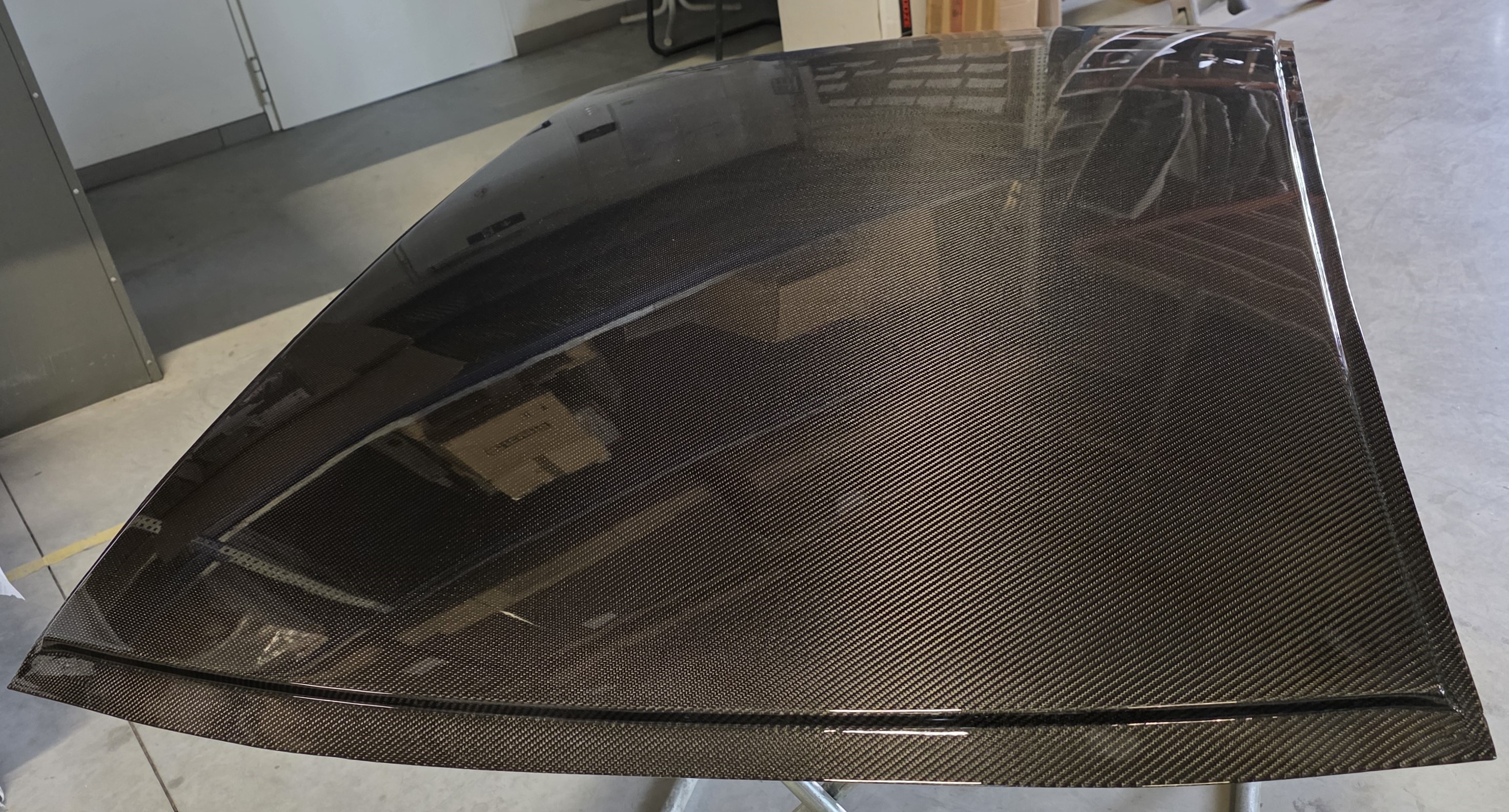 E46SichtcarbonCompactDachNherHinterBlick