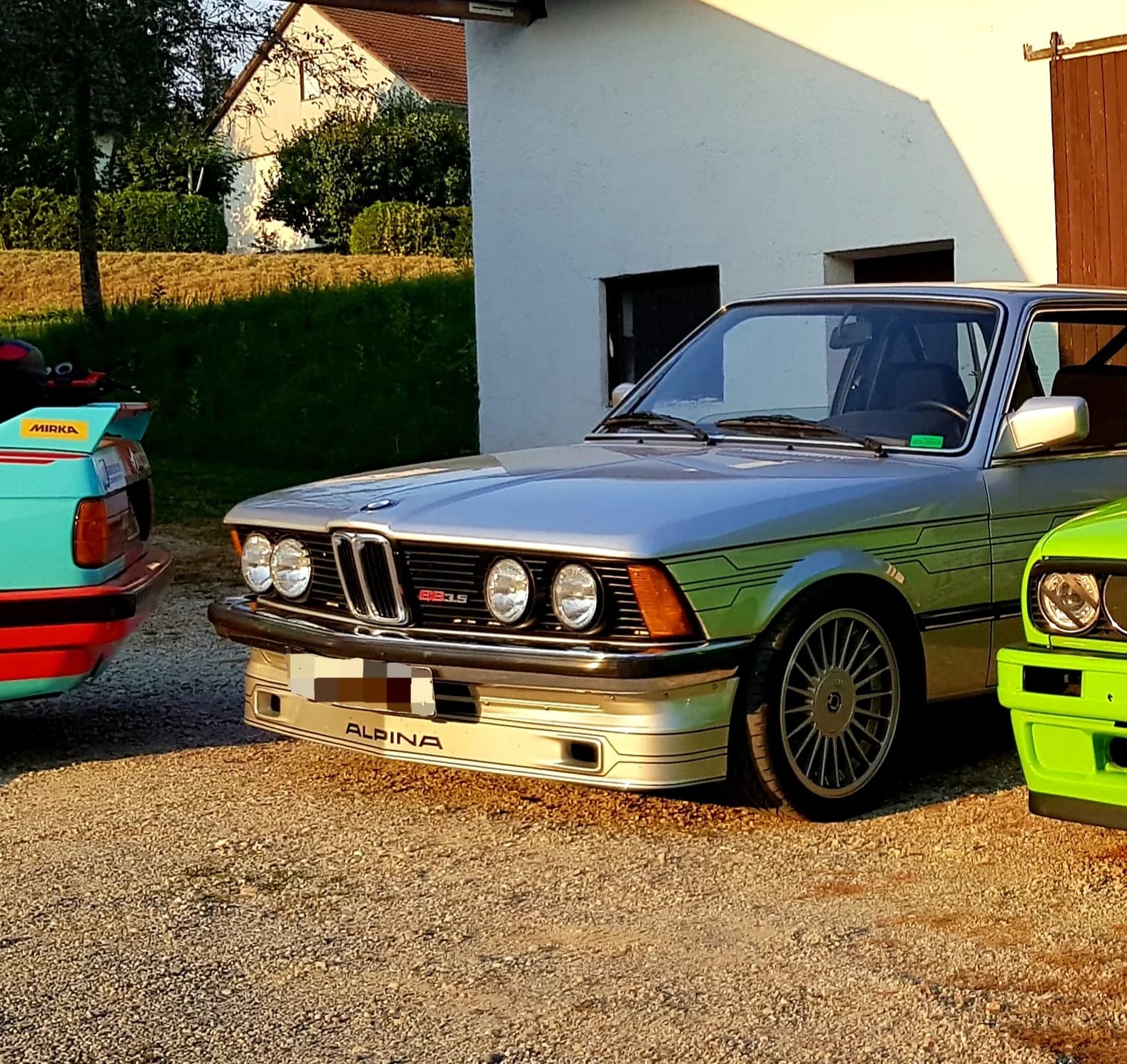 Carbon Frontspoiler für den BMW E21