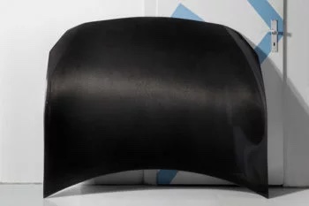Carbon Motorhaube Toyota GT86, Außenansicht der unmontierten Haube in Sichtcarbon