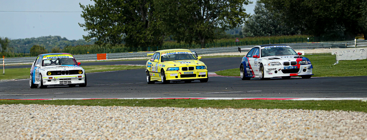 BMWs auf der Rennstrecke