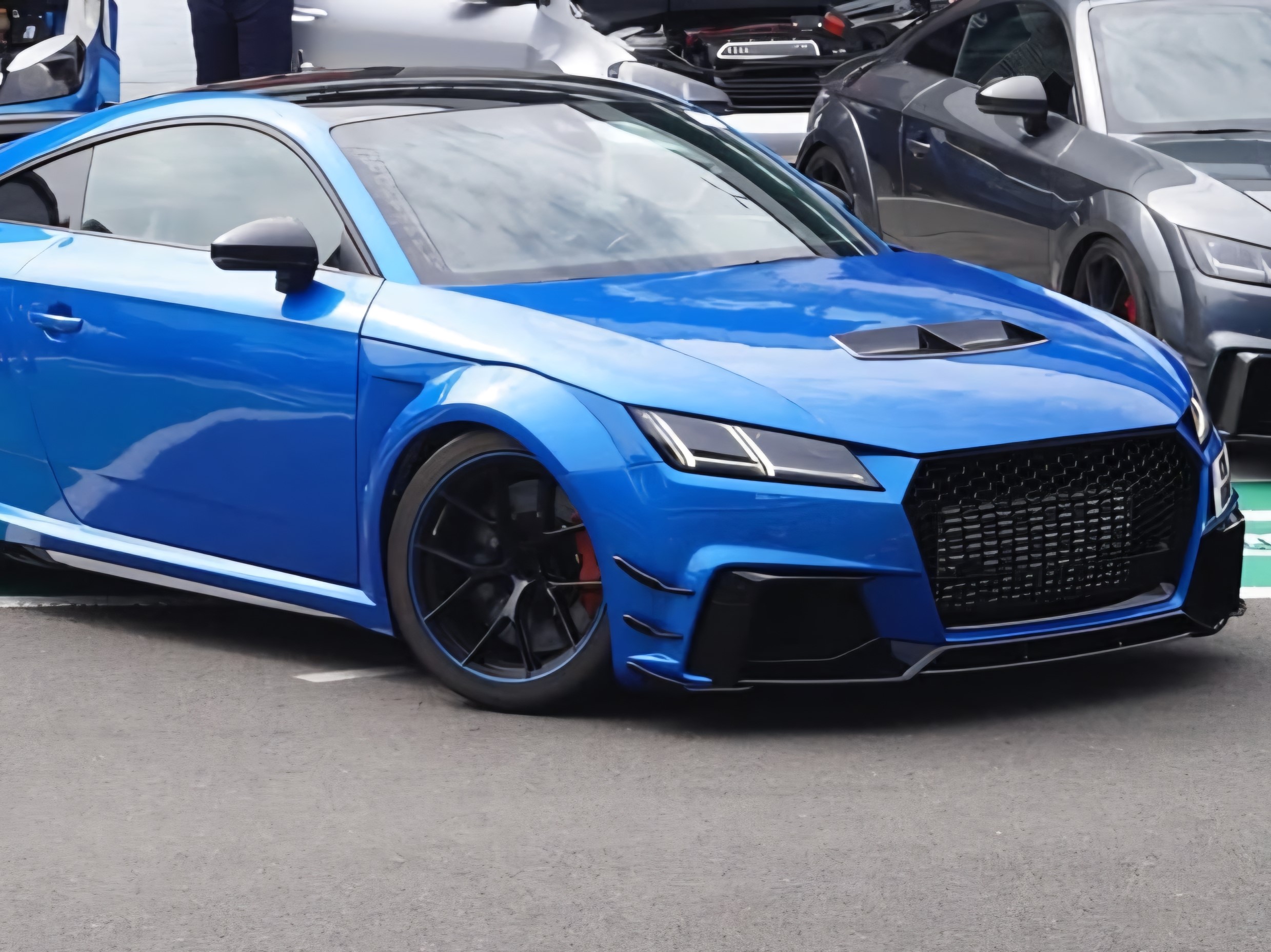Carbon Performance Parts Style Motorhaube passend für Audi TT / TTS / TTRS 8S / FV