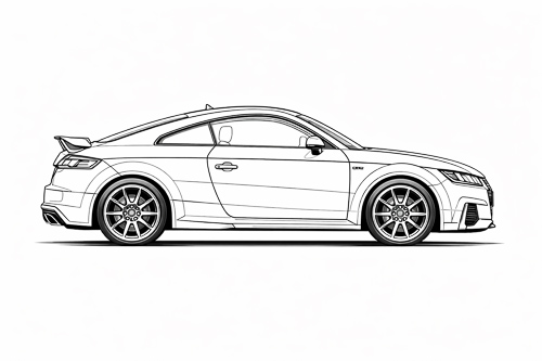 Audi - Seitenansicht
