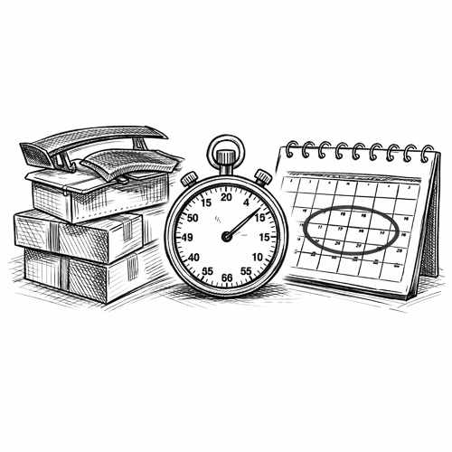 FAQ - LIeferzeit
