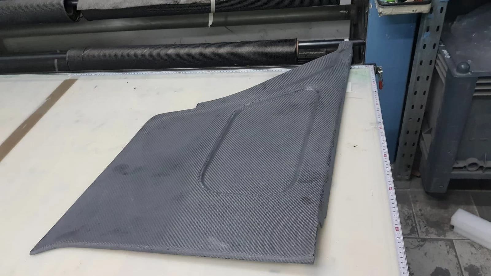 Carbon Türverkleidung BMW E30, Rückseite unlackiert