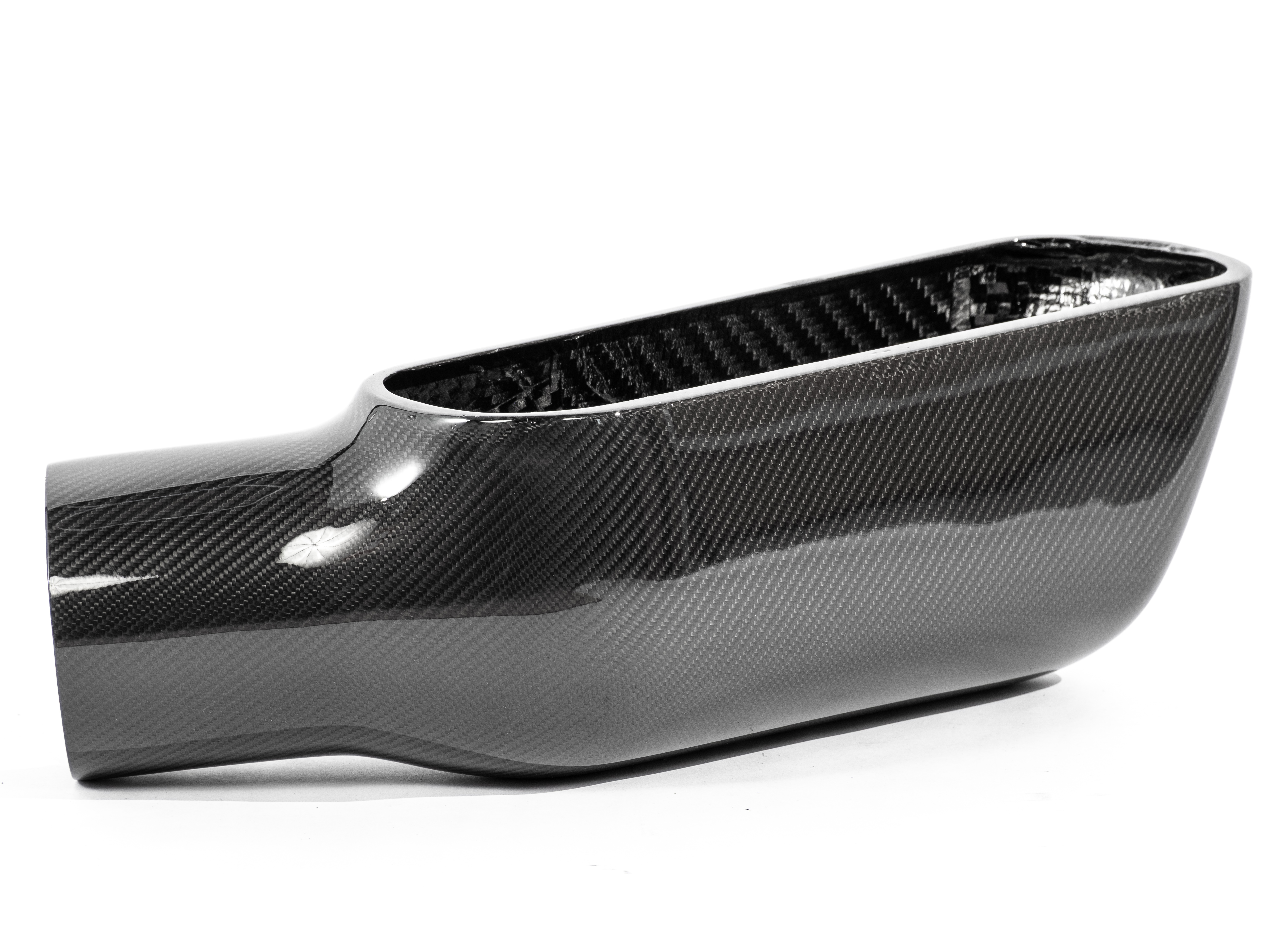 4-Zylinder Universal Carbon Airbox – optional mit Platte und Halter