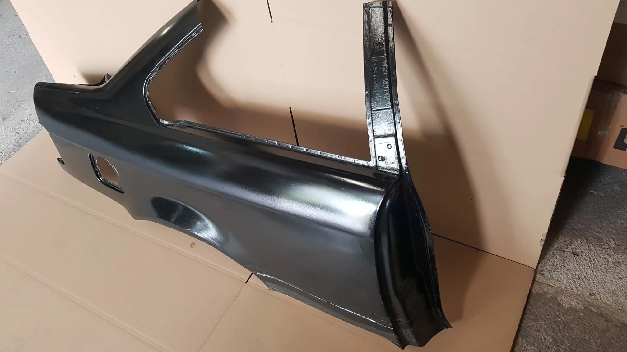 Carbon Seitenteil BMW E36 Coupé – Hinterer Radlauf Detailansicht