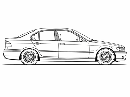 BMW_E46_Seitenansicht