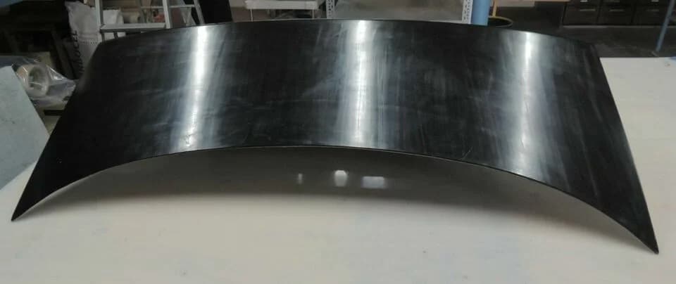 Innenseite der Carbon-Heckklappe BMW E36 Limousine