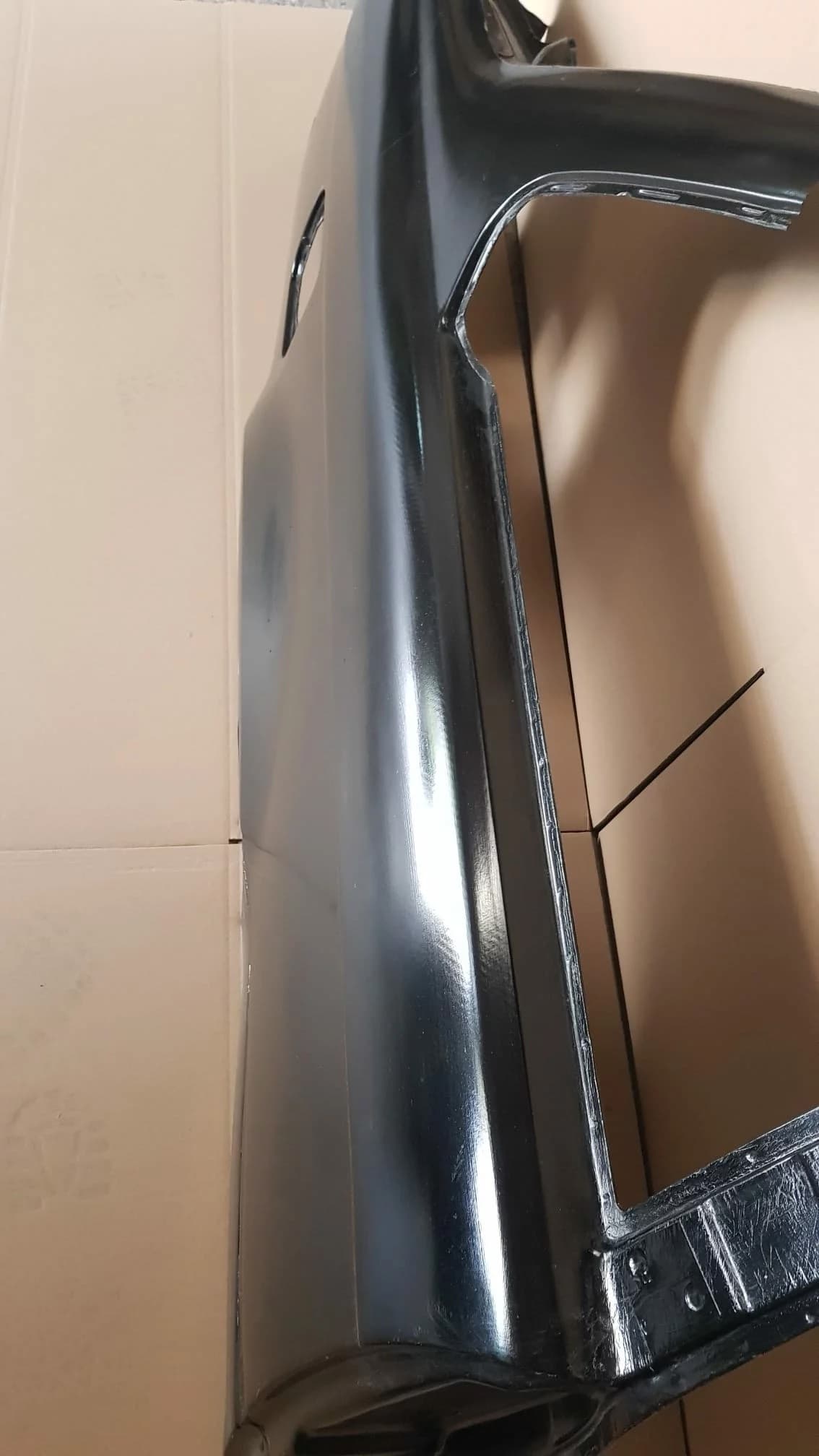 Carbon Seitenteil BMW E36 Coupé – Detail C-Säulen-Übergang